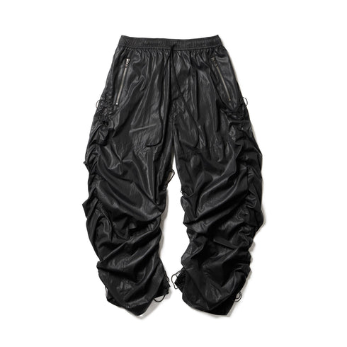 JULIUS 907PAM3 Black / Vessel Deform Pants