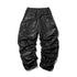 JULIUS 907PAM3 Black / Vessel Deform Pants
