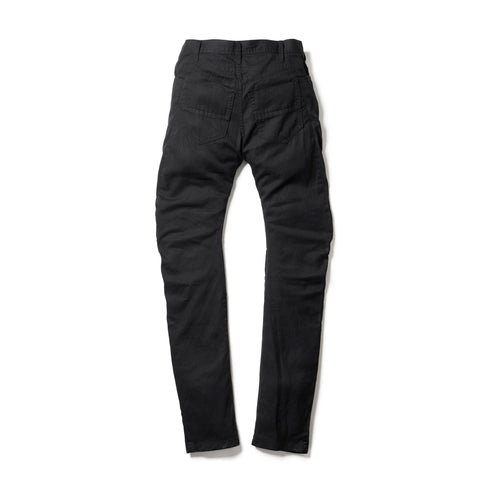 JULIUS 907PAM6 Black / Rust Slim Biker Pants