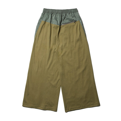 JULIUS 907PAM10 Army Green / Outpost Wide Sweatpants
