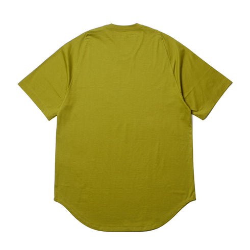 JULIUS 907CPM1 Acid Green / Europa Graphic T-Shirt