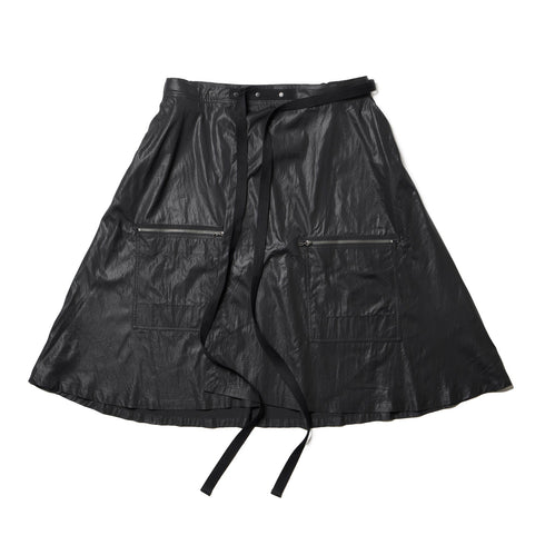 JULIUS 907SKU1 Black / Vessel Deform Skirt