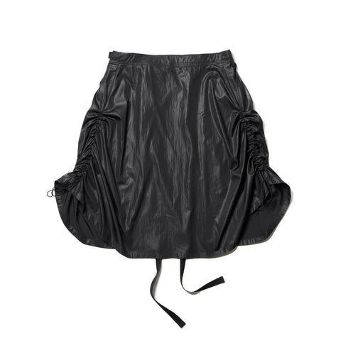 JULIUS 907SKU1 Black / Vessel Deform Skirt