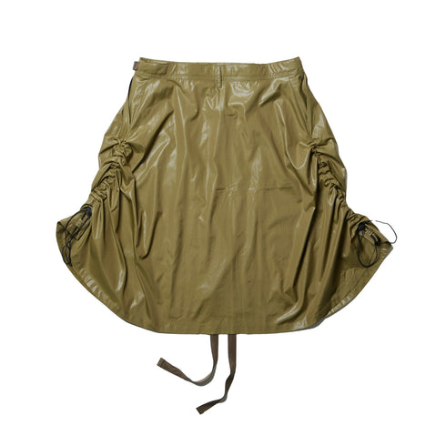 JULIUS 907SKU1 Olive / Vessel Deform Skirt