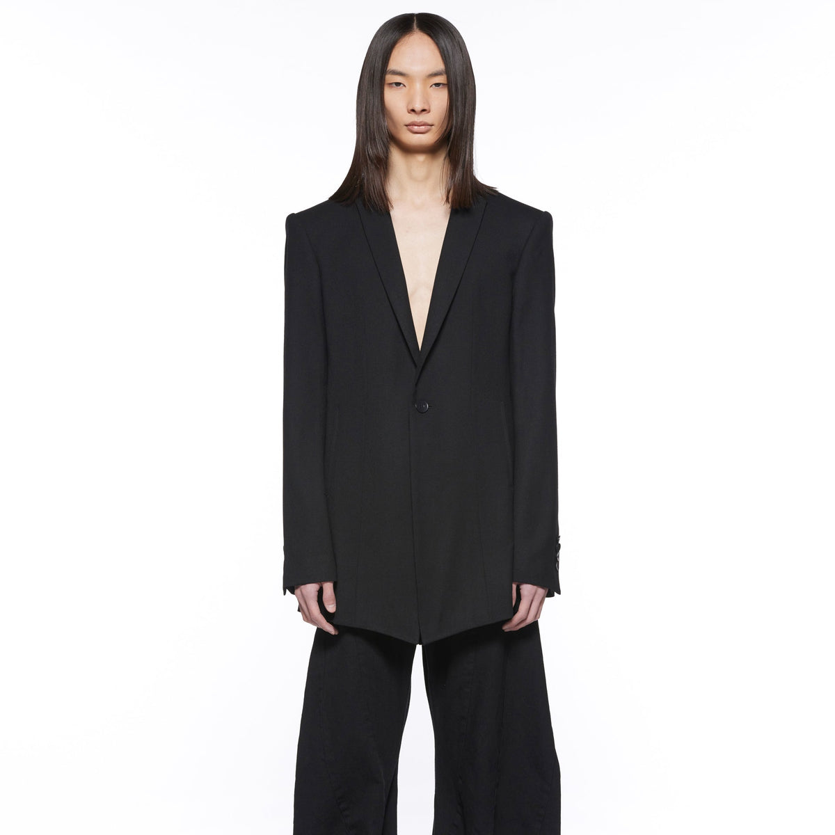 Tailored Jacket Black 917JAM1 – JULIUS TOKYO STORE