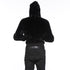 JULIUS 917BLM5 Black / Seamed Hoodie