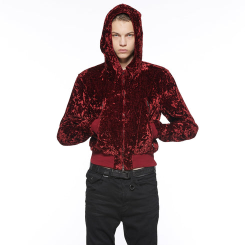 JULIUS 917BLM5 Blood / Seamed Hoodie