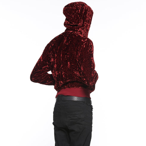 JULIUS 917BLM5 Blood / Seamed Hoodie