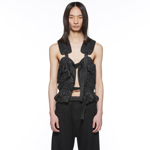 JULIUS 917VEM3 Black / Military Conceal Vest