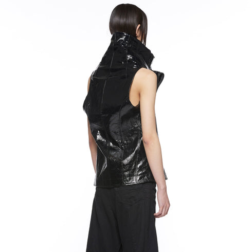 JULIUS 917VEM2 Black / Rectangle Vest