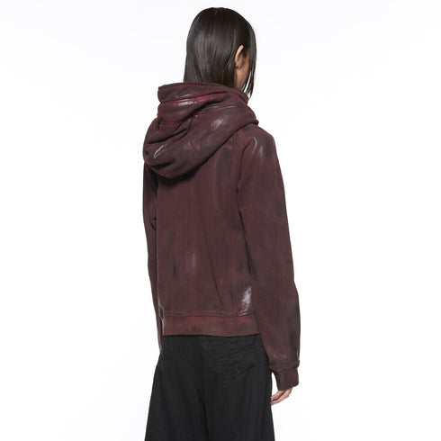 JULIUS 917CUM1 Blood / Seamed Hoodie