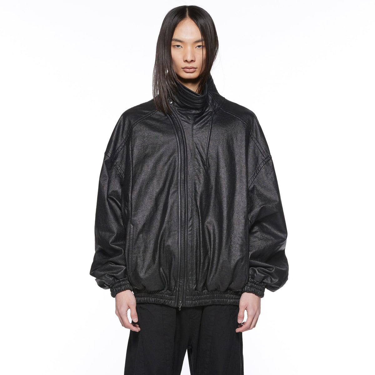 し*も様 最安値☆美品DOUBLET LAMINATETRACKJACKET 黒 Dk Truck Jacket Black 917BLM11 – JULIUS TOKYO STORE