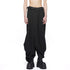 JULIUS 917PAM4 Black / Over Wrapping Trousers