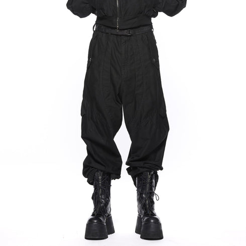 JULIUS 917PAM15 Black / Tourer Wide Pants