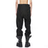JULIUS 917PAM16 Black / Unchain Tapered Pants