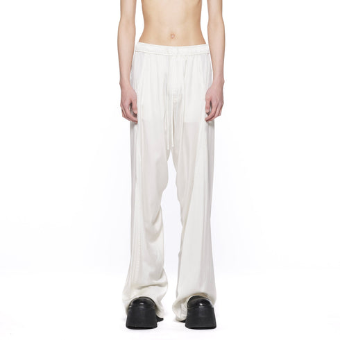 JULIUS 917PAM20 Off White / Silk Wide Flare Pants