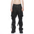 JULIUS 917PAM1-C Black / Gas Mask Pants