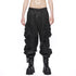 JULIUS 917PAM1-C Black / Gas Mask Pants