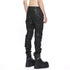 JULIUS 917PAM2-C Black / Destroyed Biker Pants