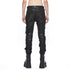 JULIUS 917PAM2-C Black / Destroyed Biker Pants