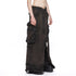 JULIUS 917SKU1-BW Dark Brown / Gas Mask Raver Skirt
