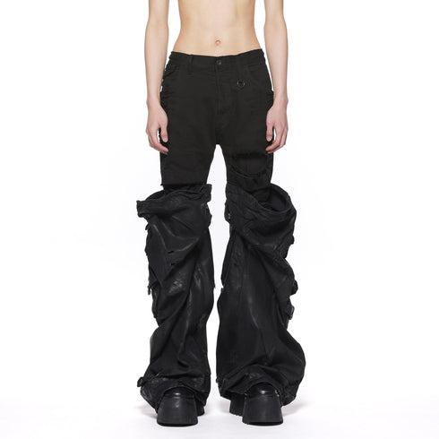 JULIUS 917ACU1-C Black / Gas Mask Leg Guard