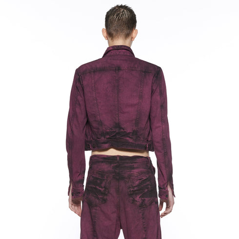 JULIUS 917BLM9-CP Azalea / Corset Denim Jacket