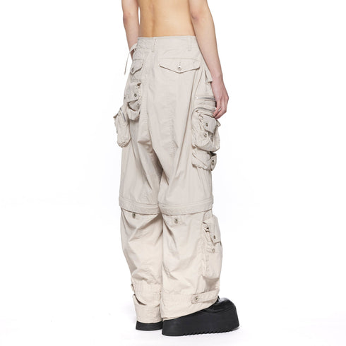 JULIUS 917PAM11 Plaster / Neo Tactical Wide Pants