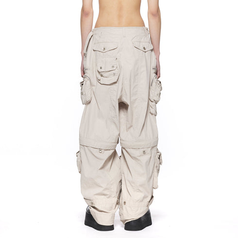 JULIUS 917PAM11 Plaster / Neo Tactical Wide Pants