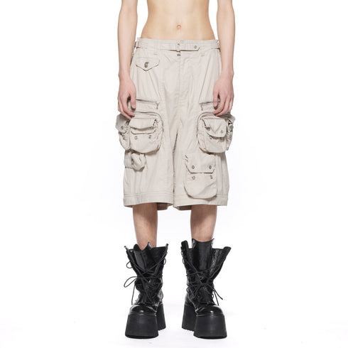 JULIUS 917PAM11 Plaster / Neo Tactical Wide Pants
