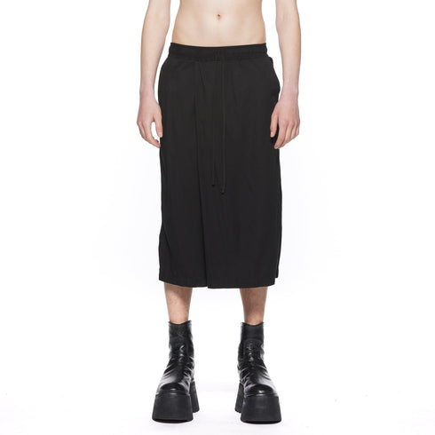 JULIUS 917PAM19 Black / Over Wrapping Pants