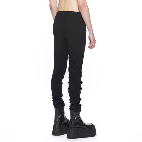 JULIUS 917PAM22 Black / Knit Leggings