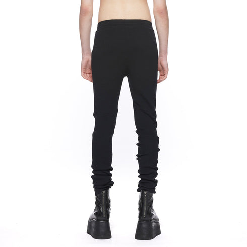 JULIUS 917PAM22 Black / Knit Leggings