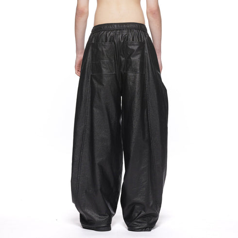 JULIUS 917PAM26 Black / Dk Wide Pants