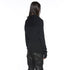 JULIUS 917KNM2 Black / Cowl Neck Knit Top