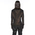 JULIUS 917KNM2-C Dark Brown / Cowl Neck Knit Top