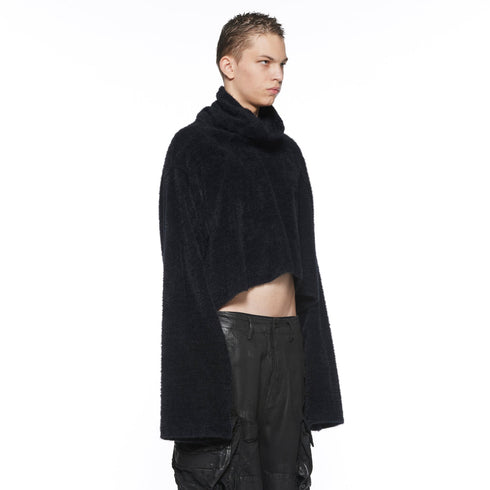 JULIUS 917KNM5 Black / Volcano Knit Top