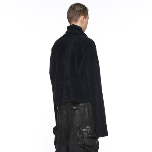 JULIUS 917KNM5 Black / Volcano Knit Top