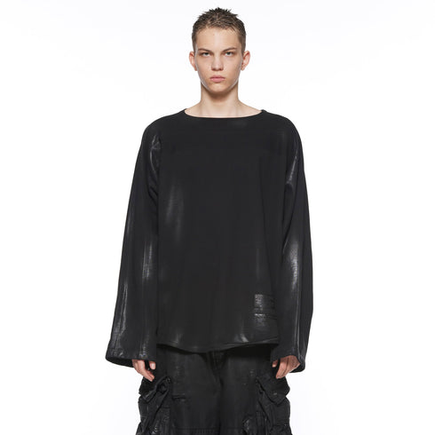 JULIUS 917CUM2 Black / Wide Sleeve Top