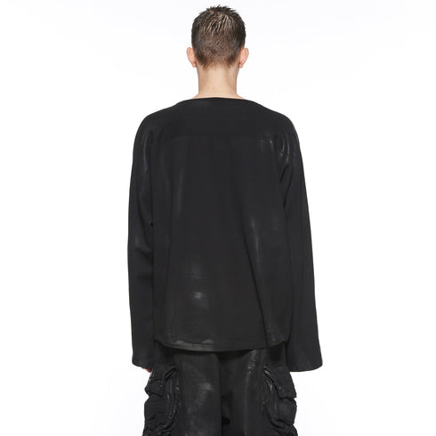 JULIUS 917CUM2 Black / Wide Sleeve Top