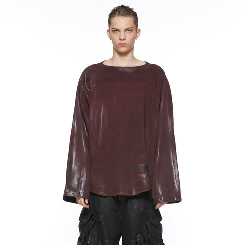 JULIUS 917CUM2 Blood / Wide Sleeve Top