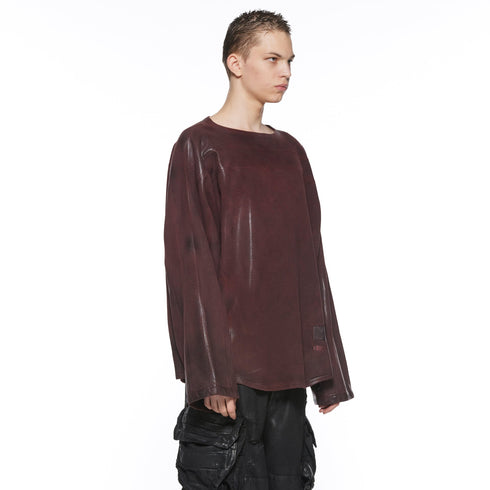 JULIUS 917CUM2 Blood / Wide Sleeve Top