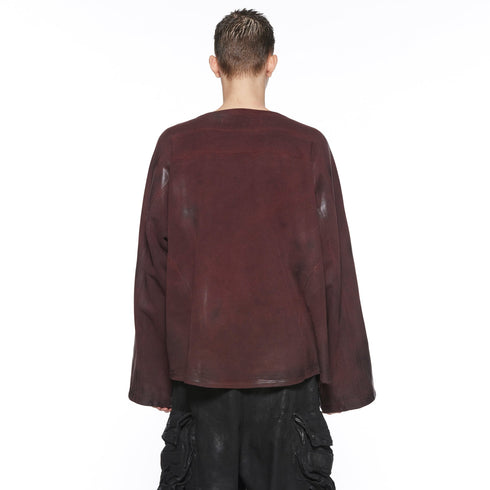 JULIUS 917CUM2 Blood / Wide Sleeve Top