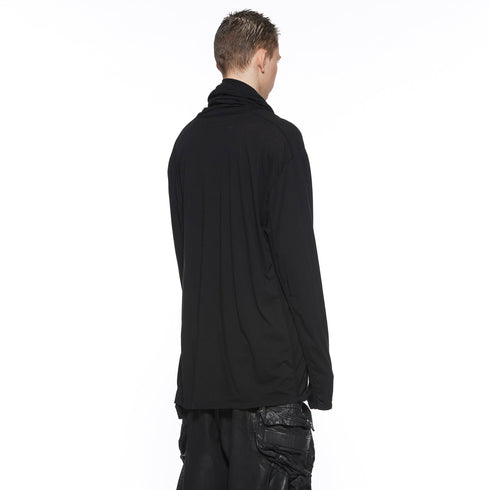 JULIUS 917CUM9 Black / Cowl Neck Top
