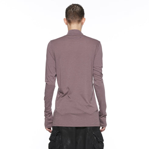 JULIUS 917CPM6 Ash Purple / The Order Of Chaos High Neck Top