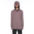 JULIUS 917CUM10 Ash Purple / Cowl Hooded Top