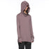 JULIUS 917CUM10 Ash Purple / Cowl Hooded Top