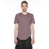 JULIUS 917CUM13 Ash Purple / Round Hem T-Shirt