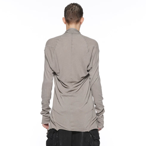 JULIUS 917CUM3 Cement / Drape Cardigan