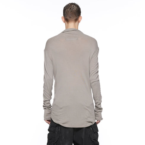 JULIUS 917CUM5 Cement / Over Drape Monk Top